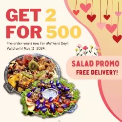 Mother's Day Salad Promo 2024